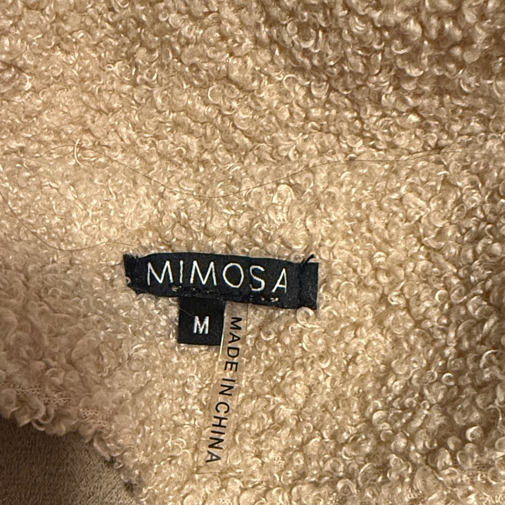 Tan Cropped Jacket - Picture 2 of 2